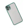 Newface Apple iPhone 11 Pro Kılıf Razer Lensli Silikon - Yeşil