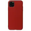 Newface Apple iPhone 11 Pro Max Kılıf First Silikon - Bordo