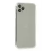 Newface Apple iPhone 11 Pro Max Kılıf Fly Lens Silikon - Şeffaf
