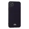 Newface Apple iPhone 11 Pro Max Kılıf Kelvin Kartvizitli Silikon - Derin Mor