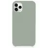 Newface Apple iPhone 11 Pro Max Kılıf Lansman Legant Silikon - Açık Gri