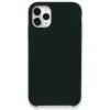Newface Apple iPhone 11 Pro Max Kılıf Lansman Legant Silikon - Koyu Yeşil