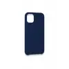 Newface Apple iPhone 11 Pro Max Kılıf Lansman Legant Silikon - Lacivert