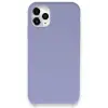 Newface Apple iPhone 11 Pro Max Kılıf Lansman Legant Silikon - Lila