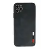 Newface Apple iPhone 11 Pro Max Kılıf Loop Deri Silikon - Lacivert