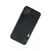 Newface Apple iPhone 11 Pro Max Kılıf Loop Deri Silikon - Lacivert