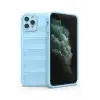 Newface Apple iPhone 11 Pro Max Kılıf Optimum Silikon - Sky Blue