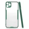 Newface Apple iPhone 11 Pro Max Kılıf Platin Silikon - Yeşil