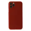 Newface Apple iPhone 11 Pro Max Kılıf PP Ultra İnce Kapak - Kırmızı