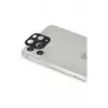 Newface Apple iPhone 11 Pro Max Pers Alüminyum Kamera Lens - Siyah