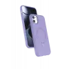 Newface Apple iPhone 11 Regal Magsafe Standlı Kapak - Lila