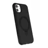 Newface Apple iPhone 11 Regal Magsafe Standlı Kapak - Siyah