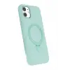 Newface Apple iPhone 11 Regal Magsafe Standlı Kapak - Su Yeşili
