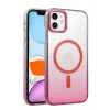 Newface Apple iPhone 12 Glossy Magsafe Kapak - Pembe