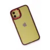 Newface Apple iPhone 12 Kılıf Dora Kapak - Kırmızı