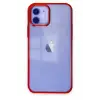 Newface Apple iPhone 12 Kılıf Element Silikon - Kırmızı