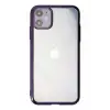 Newface Apple iPhone 12 Kılıf Element Silikon - Mor