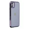Newface Apple iPhone 12 Kılıf Element Silikon - Mor