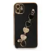 Newface Apple iPhone 12 Kılıf Esila Silikon - Siyah