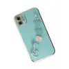 Newface Apple iPhone 12 Kılıf Esila Silikon - Su Yeşili