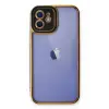 Newface Apple iPhone 12 Kılıf Liva Lens Silikon - Siyah