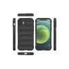 Newface Apple iPhone 12 Kılıf Optimum Silikon - Siyah