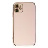 Newface Apple iPhone 12 Kılıf Volet Silikon - Pembe