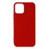 Newface Apple iPhone 12 Mini Kılıf First Silikon - Koyu Kırmızı