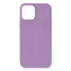 Newface Apple iPhone 12 Mini Kılıf First Silikon - Lila