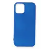 Newface Apple iPhone 12 Mini Kılıf First Silikon - Mavi