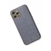 Newface Apple iPhone 12 Pro Kılıf Coco Karbon Silikon - Gri