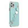 Newface Apple iPhone 12 Pro Kılıf Esila Silikon - Su Yeşili