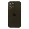 Newface Apple iPhone 12 Pro Kılıf Fly Lens Silikon - Siyah