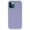 Newface Apple iPhone 12 Pro Kılıf Lansman Legant Silikon - Lila