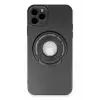 Newface Apple iPhone 12 Pro Kılıf Lukka Magneticsafe Kapak - Siyah