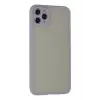Newface Apple iPhone 12 Pro Kılıf Montreal Silikon Kapak - Mor