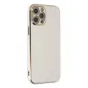 Newface Apple iPhone 12 Pro Kılıf Volet Silikon - Beyaz