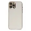 Newface Apple iPhone 12 Pro Kılıf Volet Silikon - Beyaz