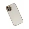 Newface Apple iPhone 12 Pro Kılıf Volet Silikon - Beyaz