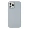 Newface Apple iPhone 12 Pro Max Kılıf Asya Deri Silikon - Sierra Blue