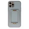 Newface Apple iPhone 12 Pro Max Kılıf Coco Elit Kapak - Turkuaz