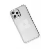Newface Apple iPhone 12 Pro Max Kılıf Element Silikon - Gümüş