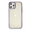 Newface Apple iPhone 12 Pro Max Kılıf Element Silikon - Mor