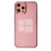 Newface Apple iPhone 12 Pro Max Kılıf Element Silikon - Pembe