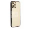 Newface Apple iPhone 12 Pro Max Kılıf Element Silikon - Siyah