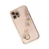 Newface Apple iPhone 12 Pro Max Kılıf Esila Silikon - Pudra