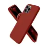 Newface Apple iPhone 12 Pro Max Kılıf First Silikon - Bordo