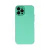Newface Apple iPhone 12 Pro Max Kılıf Lansman Glass Kapak - Turkuaz