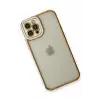 Newface Apple iPhone 12 Pro Max Kılıf Liva Lens Silikon - Beyaz
