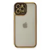 Newface Apple iPhone 12 Pro Max Kılıf Liva Lens Silikon - Siyah